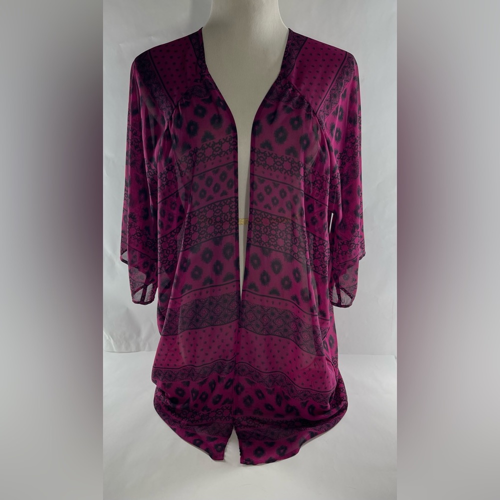 EXPRESS SHEER CARDIGAN KIMONO SMALL PETITE